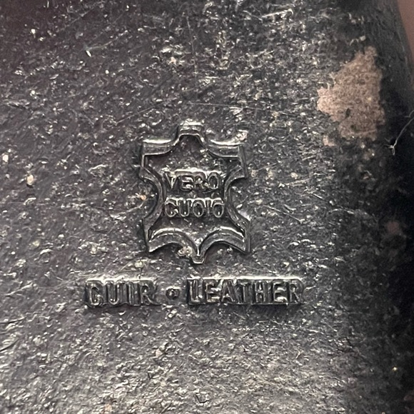 Bruno Magli Black Velvet Heeled Loafer Size 8.5 - Picture 6 of 14